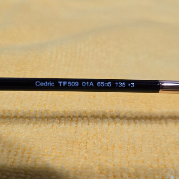 Tom Ford Cedric Sunglasses - TF509 01A 65-5 135-3 - Black/Palladium - Picture 13 of 16